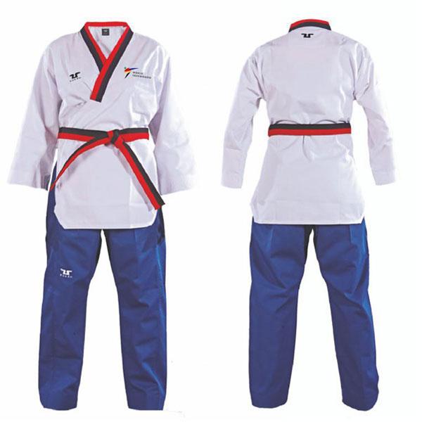 TUSAH Professional Poomsae Uniform Male Poom, mit WTF-Zulassung